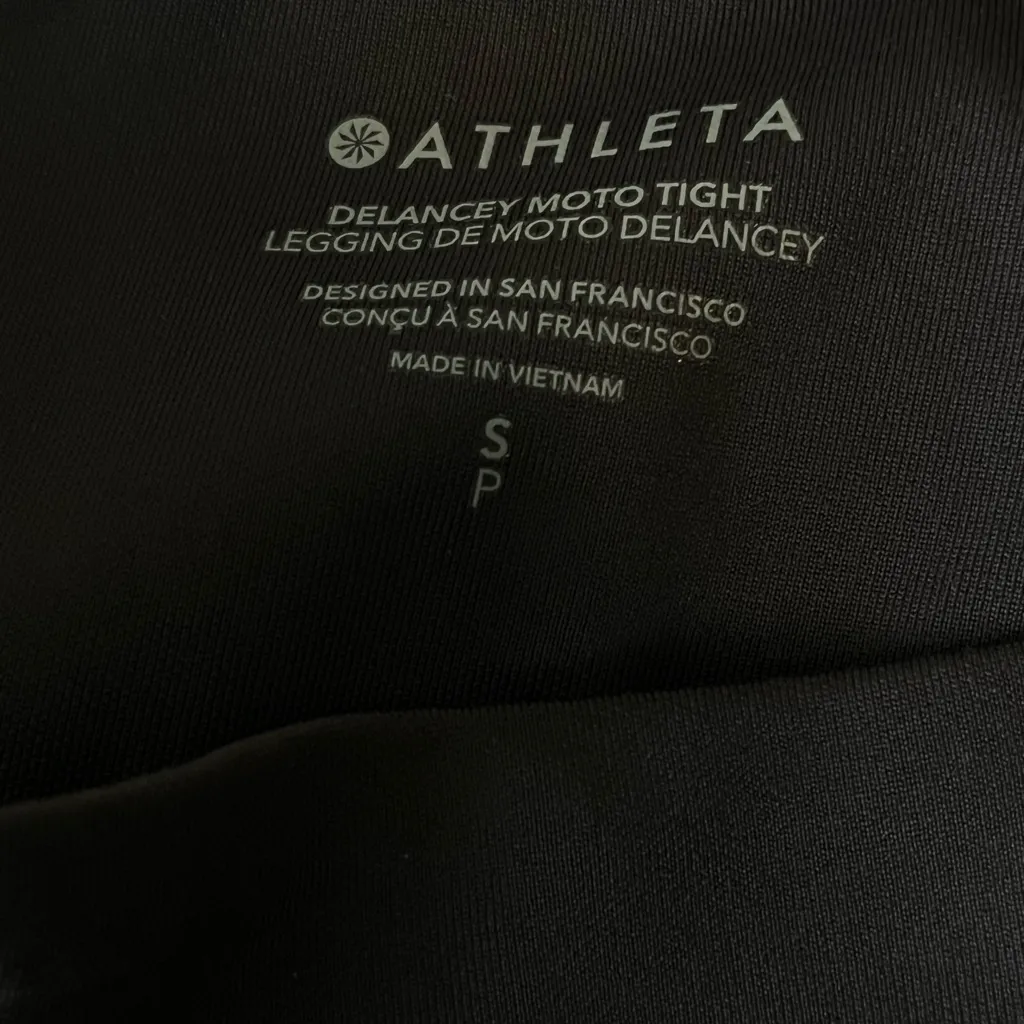 Delancey moto tights black Small Black - Image 12