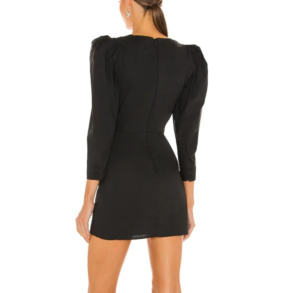 NWT NBD x Revolve Malone Little Black Dress Size S - Image 2