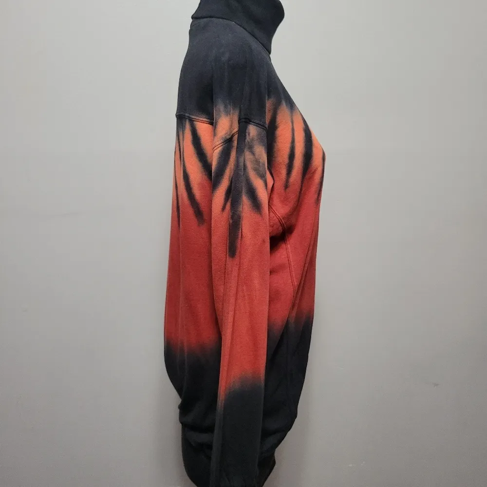 Young Fabulous & Broke black tie dye turtleneck mini dress size small - Image 4