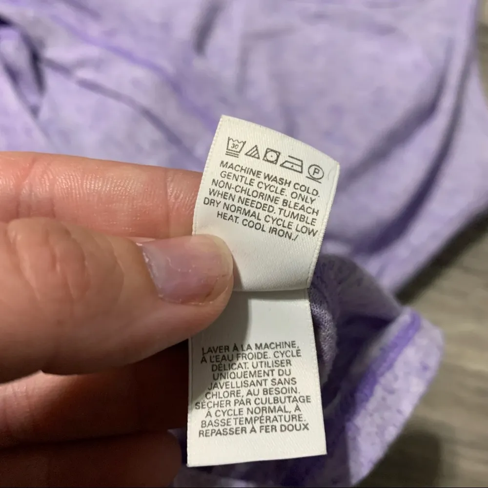 Victoria’s Secret Lavender Angels Tank Top; Small Women’s - Image 6