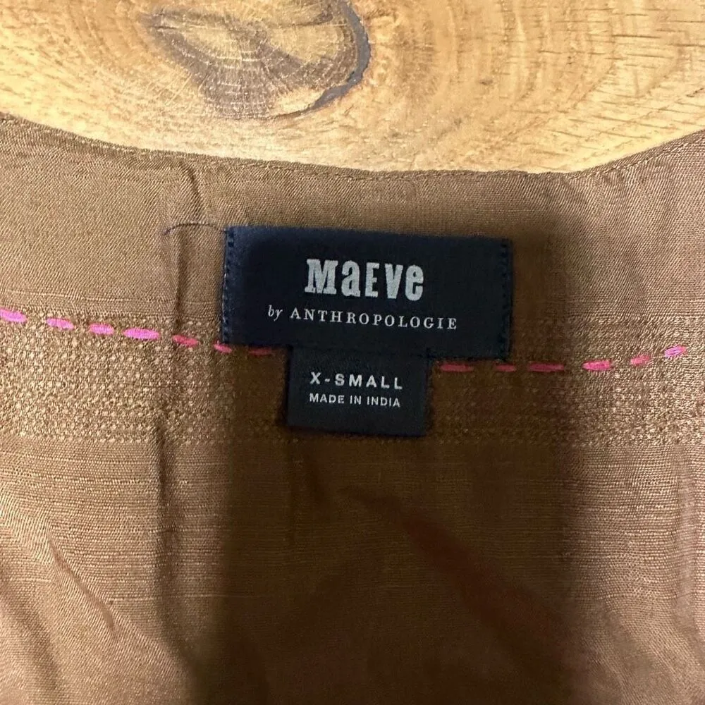 Anthropologie Maeve liviana wrap tunic top xs - Image 5