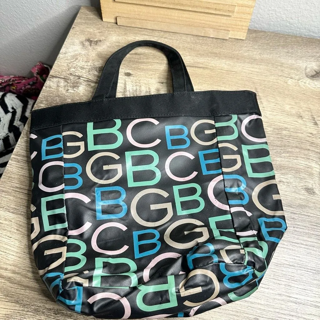 BCBG Y2K 2000s Logo Mini Tote Bag - Image 3