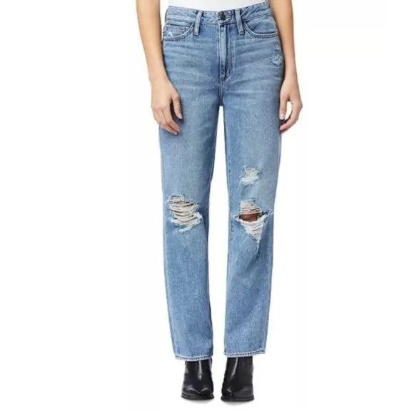 NEW Sam Edelman Distressed Stiletto Tomboy Jeans - Image 12