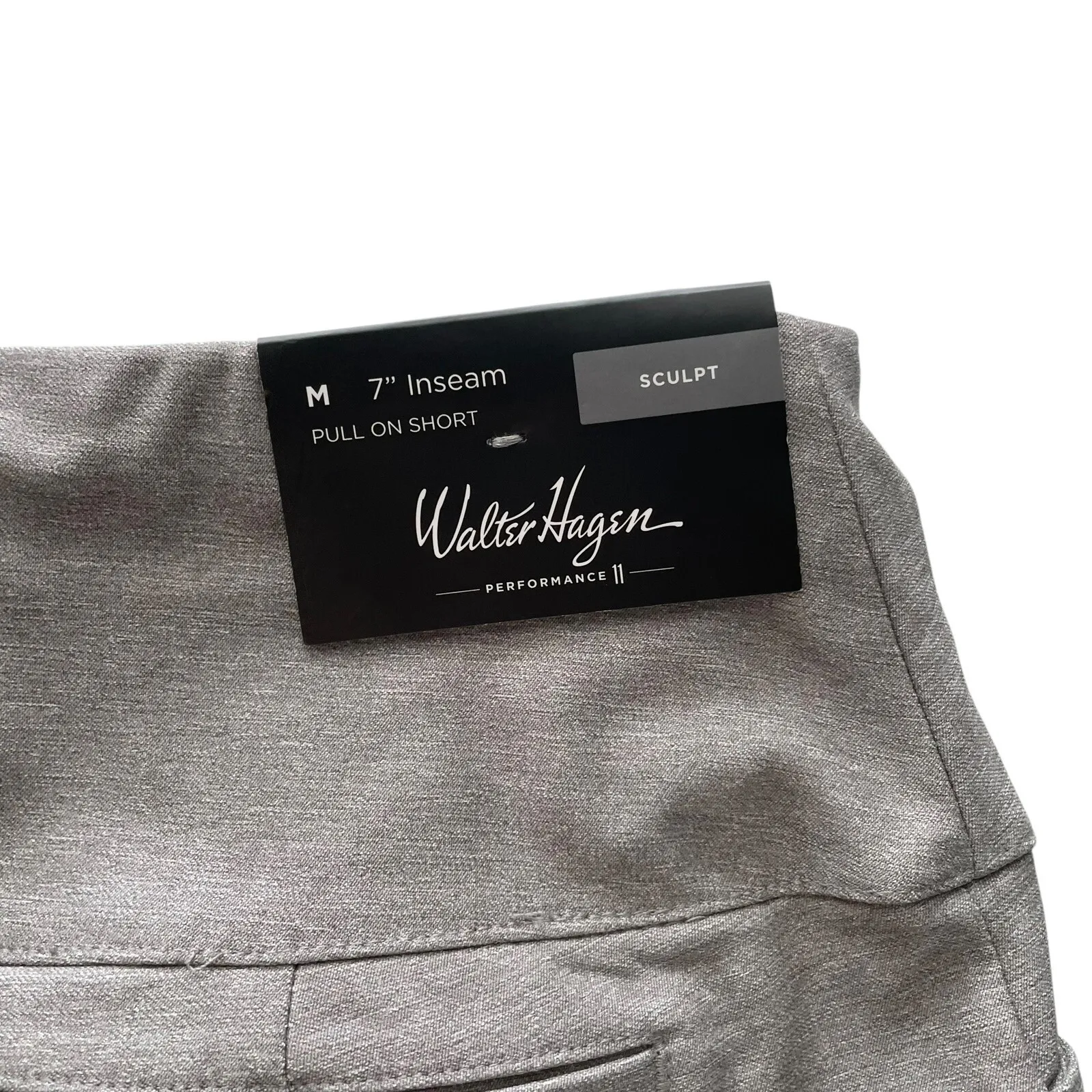 Walter Hagen Women's Sculpt 7'' Inseam Golf Pull on Shorts | Gray | Medium M NWT - Image 6