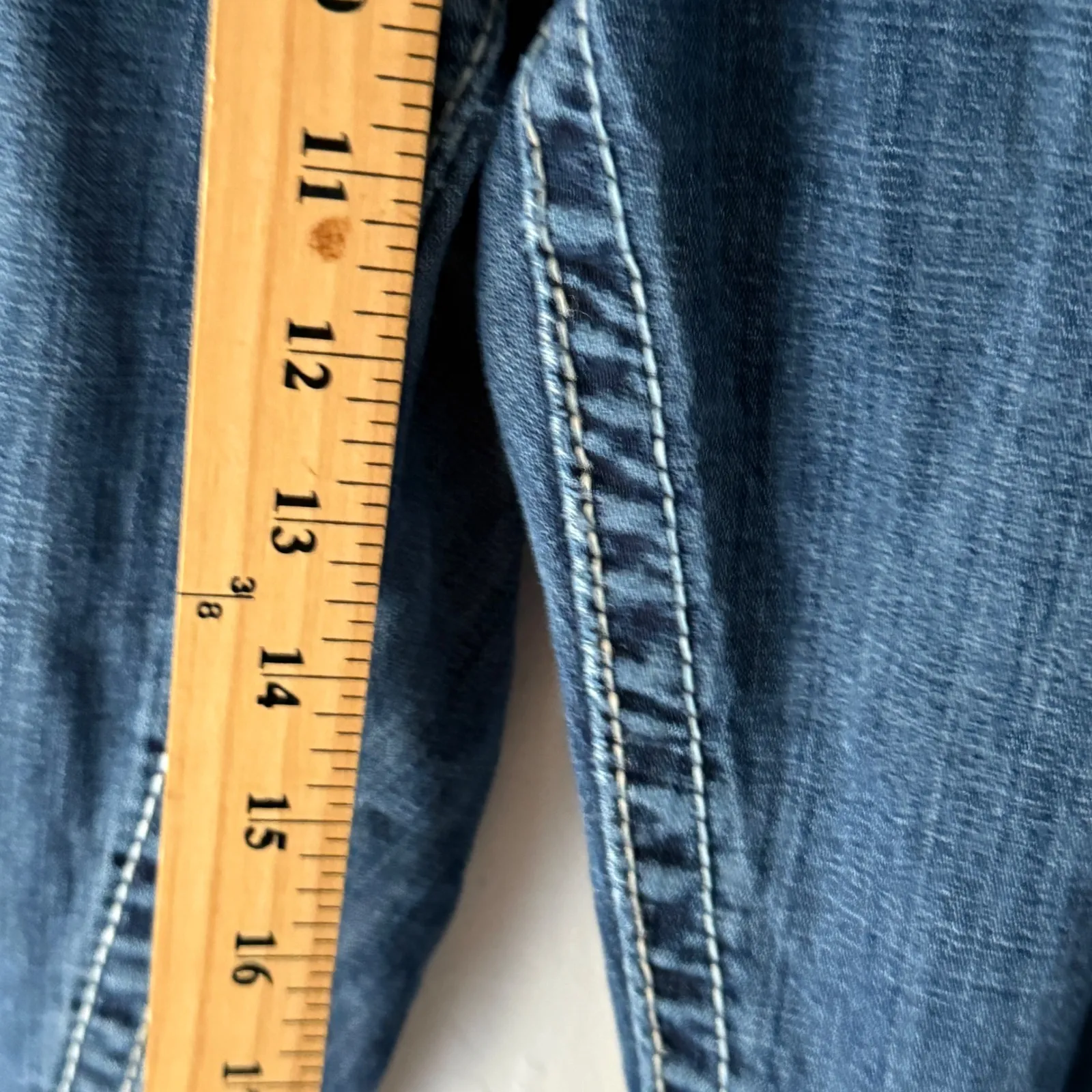 Cruel Girl Jeans Plus Size 19 Dark Wash Bootcut Western Embroidered‎ Pockets - Image 7