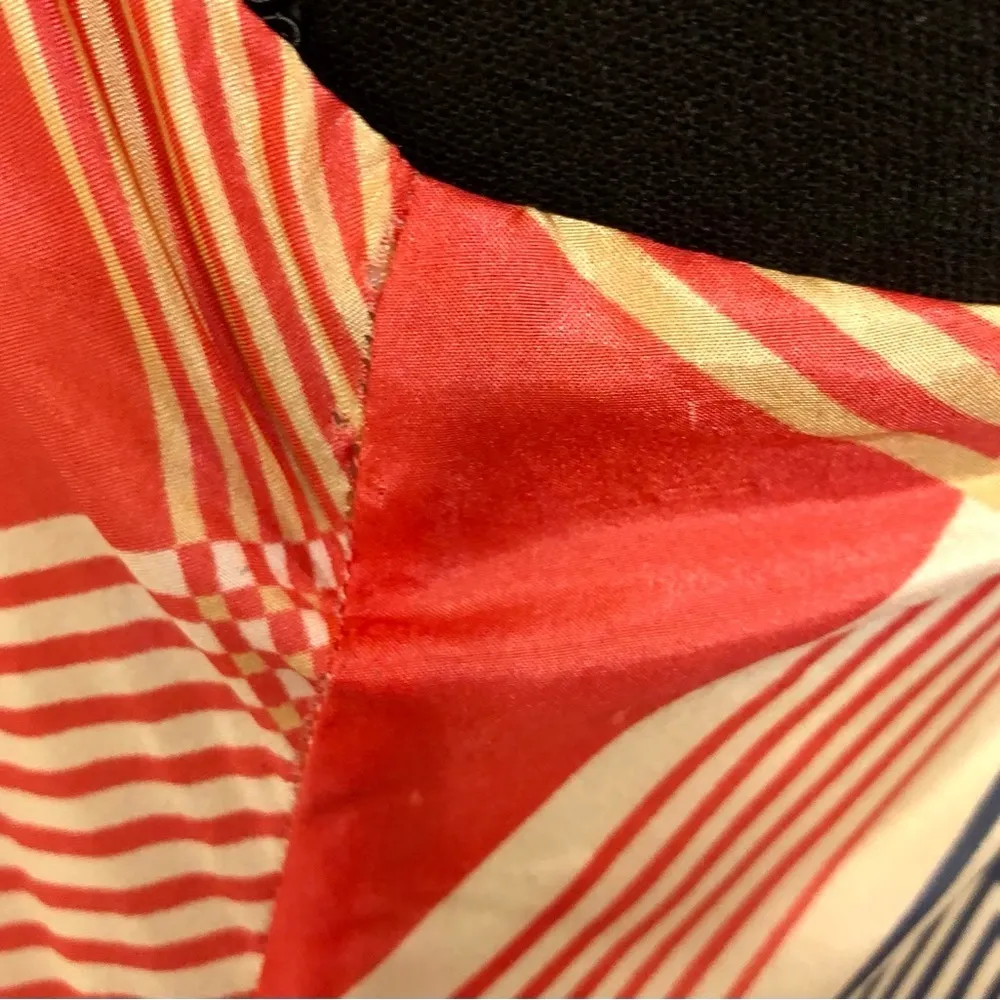 100% Silk Halter Swing Dress - Image 9