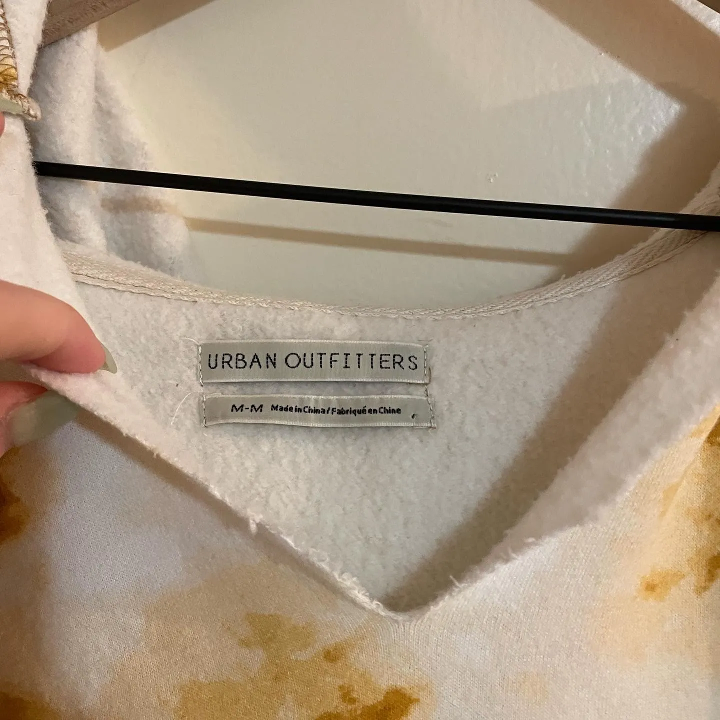 Urban Tie Die Cropped Hoodie - Image 10