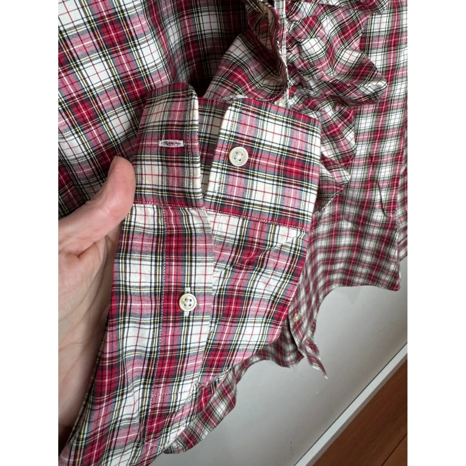 Ralph Lauren Tartan Plaid Ruffle - Image 4