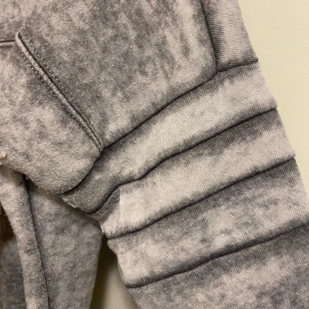 Chance Or Fate Womens 3/4 Sleeve Fleece Sweatshirt M Gray & White Dry Goods USA - Image 5