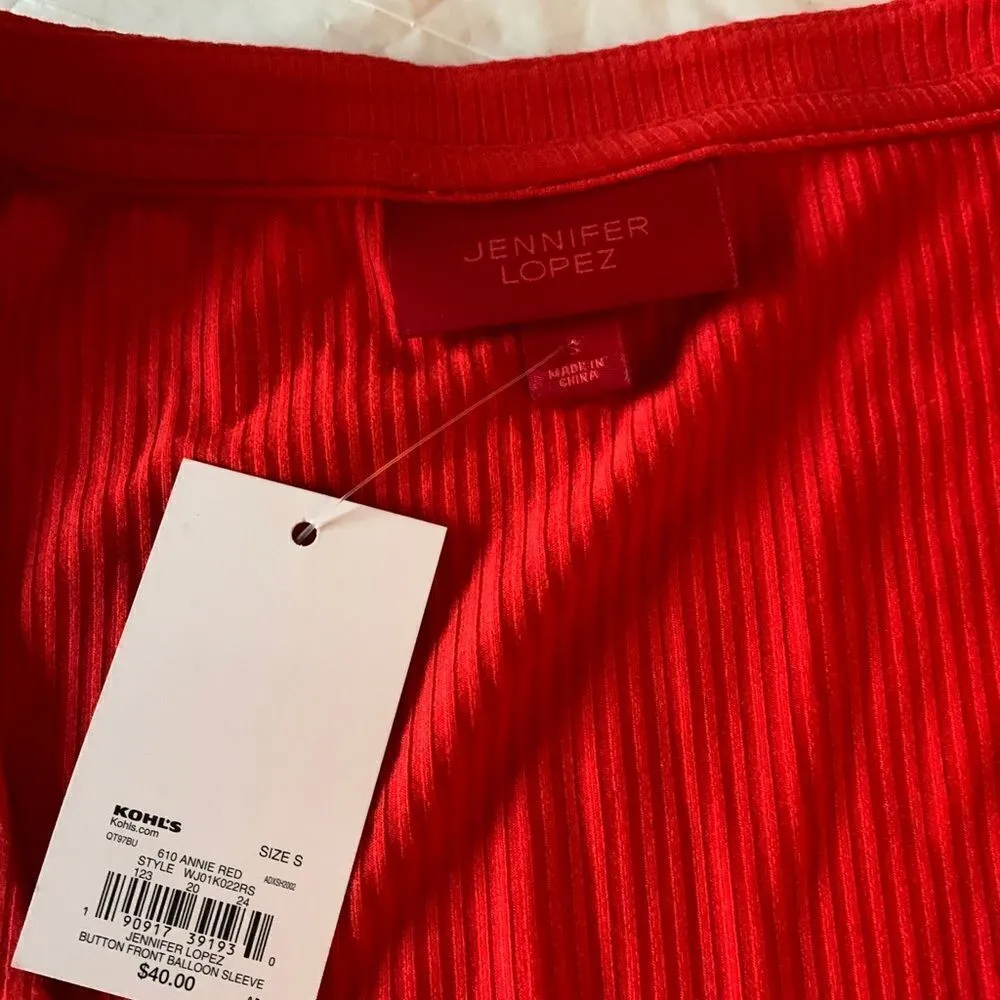 NWT Jennifer Lopez shirt. Size Small - Image 2