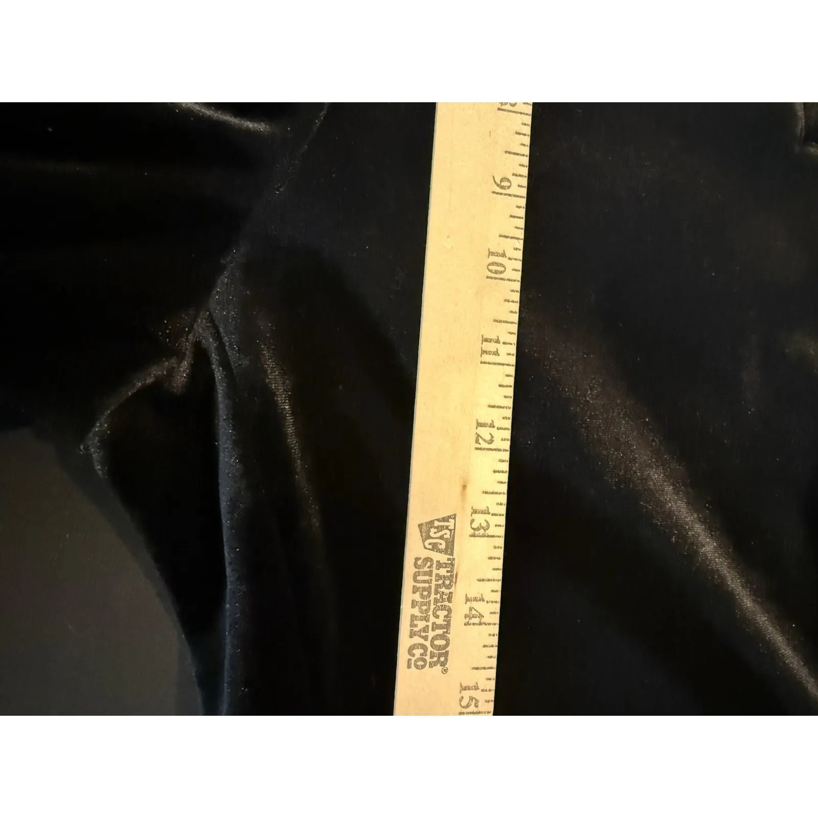 Chicos Womens 2 US 12 Black‎ Velvet Ankle Pants Pull On Preppy Career Holiday - Image 7