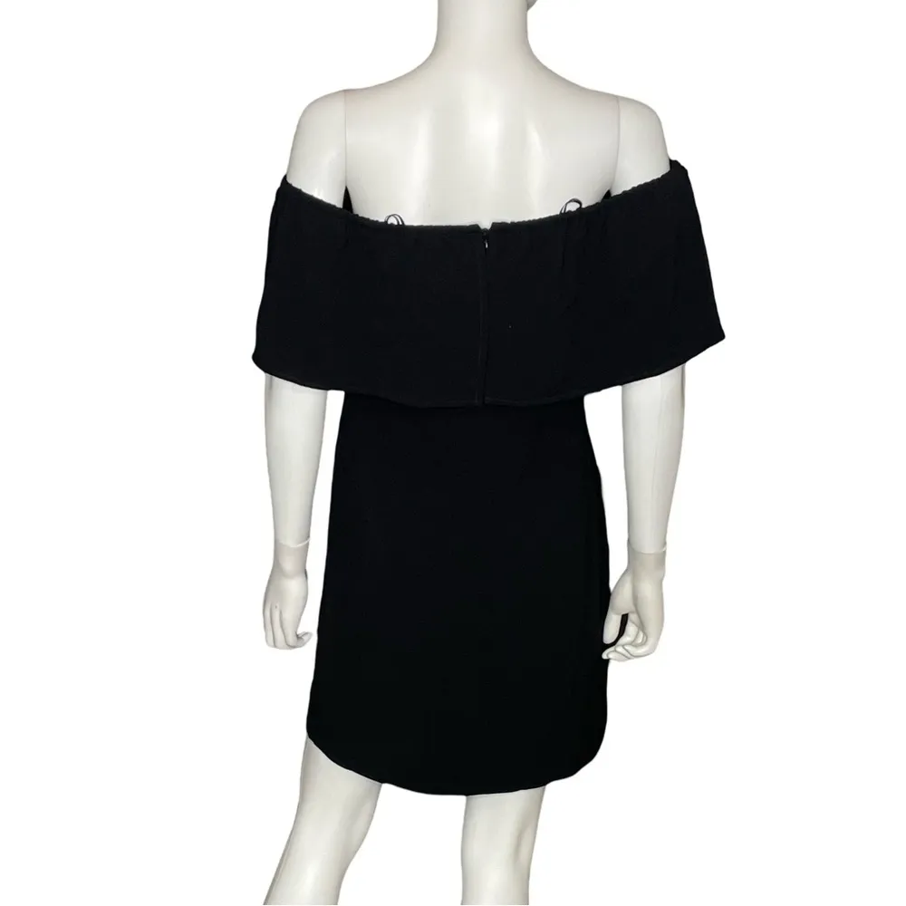 Charles Henry Off the Shoulder Dress Black Women’s Sz XS - Image 4