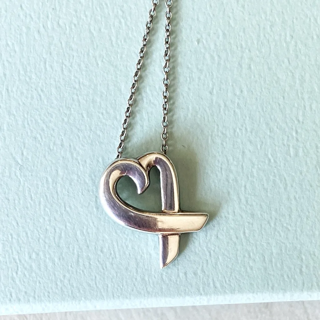Tiffany&Co LOVING HEART necklace💖 - Image 2