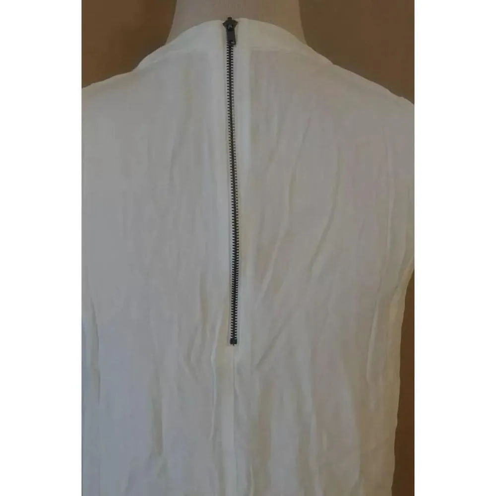 Lace & Mesh Modcloth White Lightweight Sleeveless Hi - Image 4