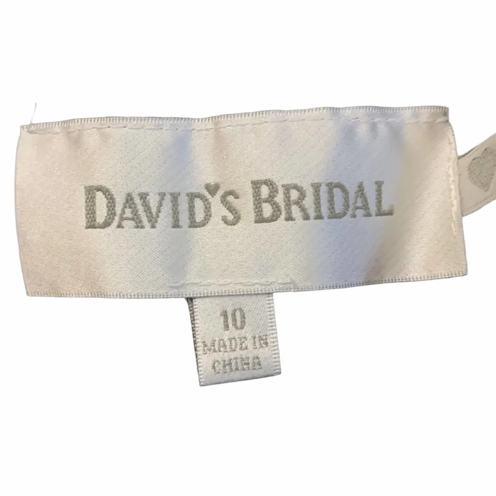 David’s Bridal Strapless Bridesmaid Dress - Image 9