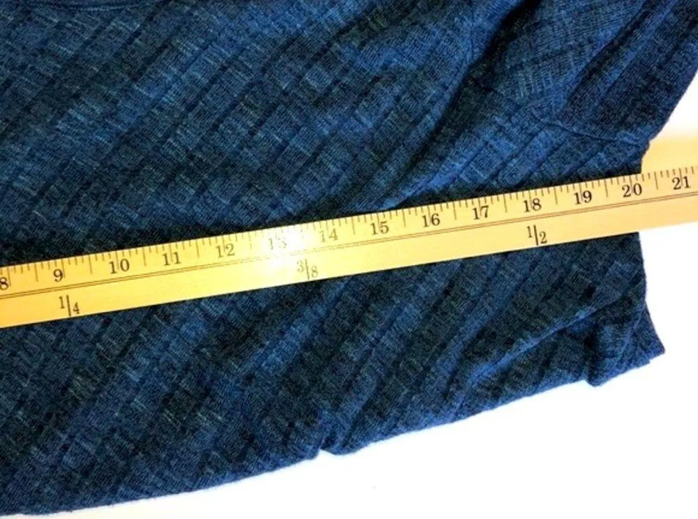 ALYX side knot blue blouse Size 1X - Image 8