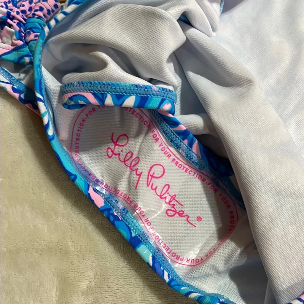 NWT! Lilly Pulitzer Kylen Bikini Bottom Sound the Sirens NWT Size 12 - Image 6