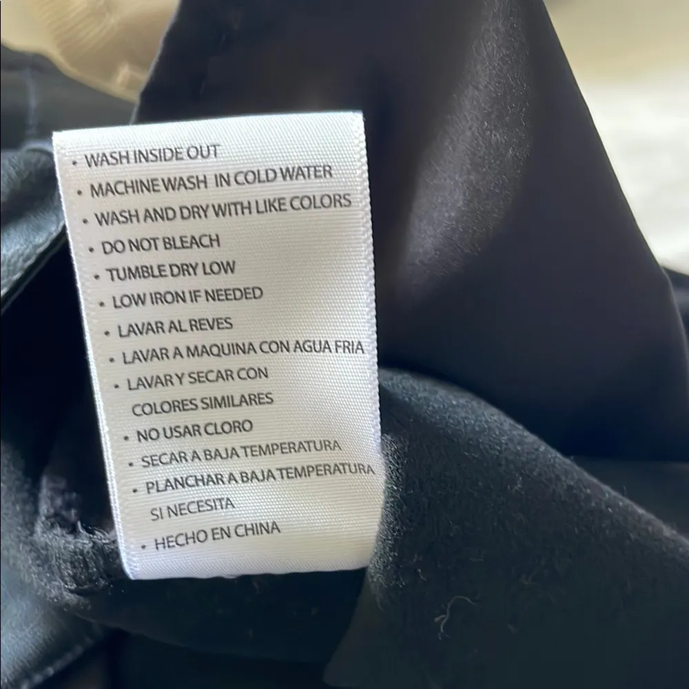 KanCan Cherry High Rise Faux Leather Super Skinny Jeans Black Size 28 - Image 9