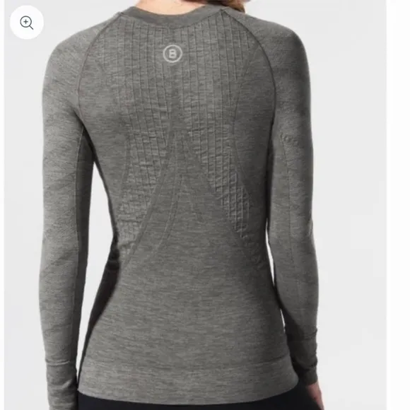 BLANQI SportSupport Contour Baselayer Long Sleeve Top Gray Size L - Image 2