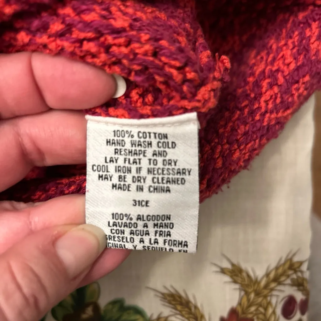 Eileen Fisher sweater womens XL marled knit sleeveless Cotton - Image 3