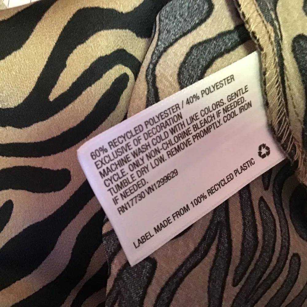 Wild Fable Tiger stripes n lace sexy NWT camisole - Image 3