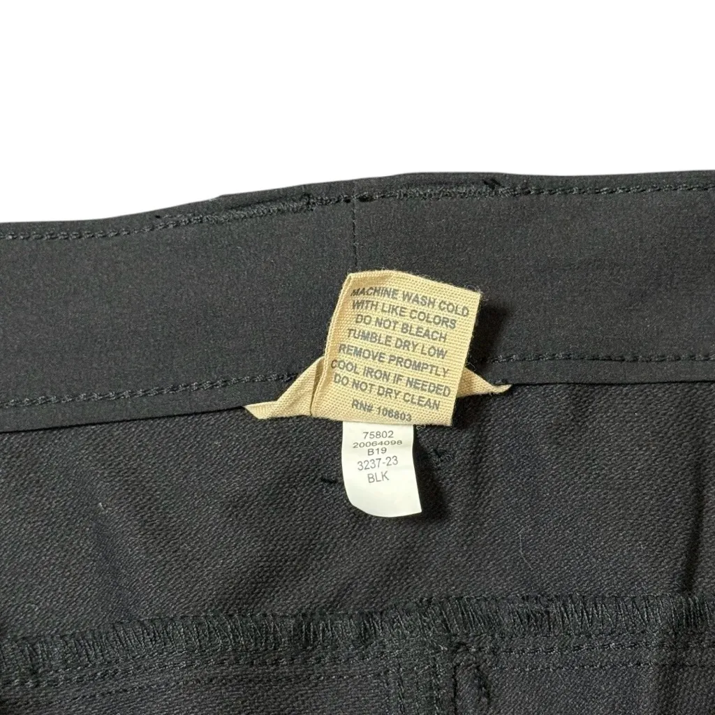 NWT Duluth Trading Co Flexpedition Bootcut Pants Black Women’s 28W x 31 Stretch - Image 9