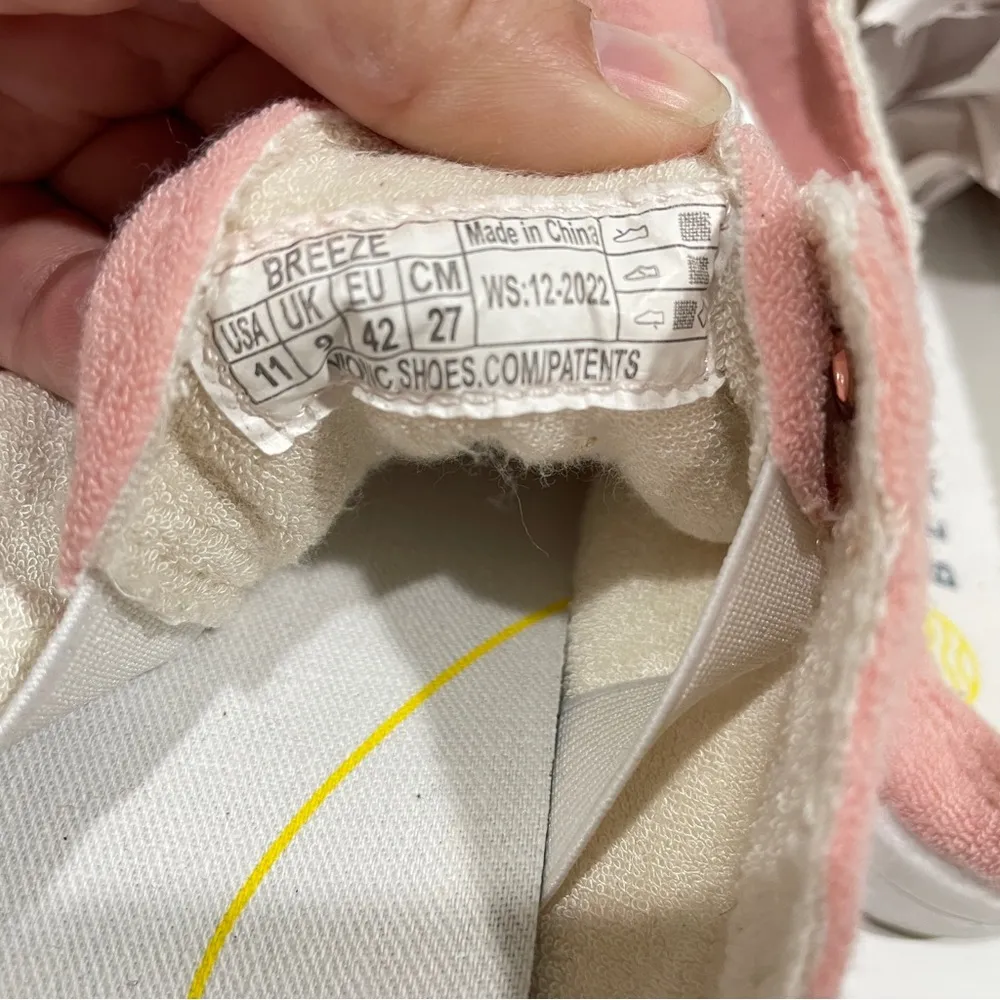 Vionic Beach Breeze Mule Sneaker size 11 pink slip on - Image 5