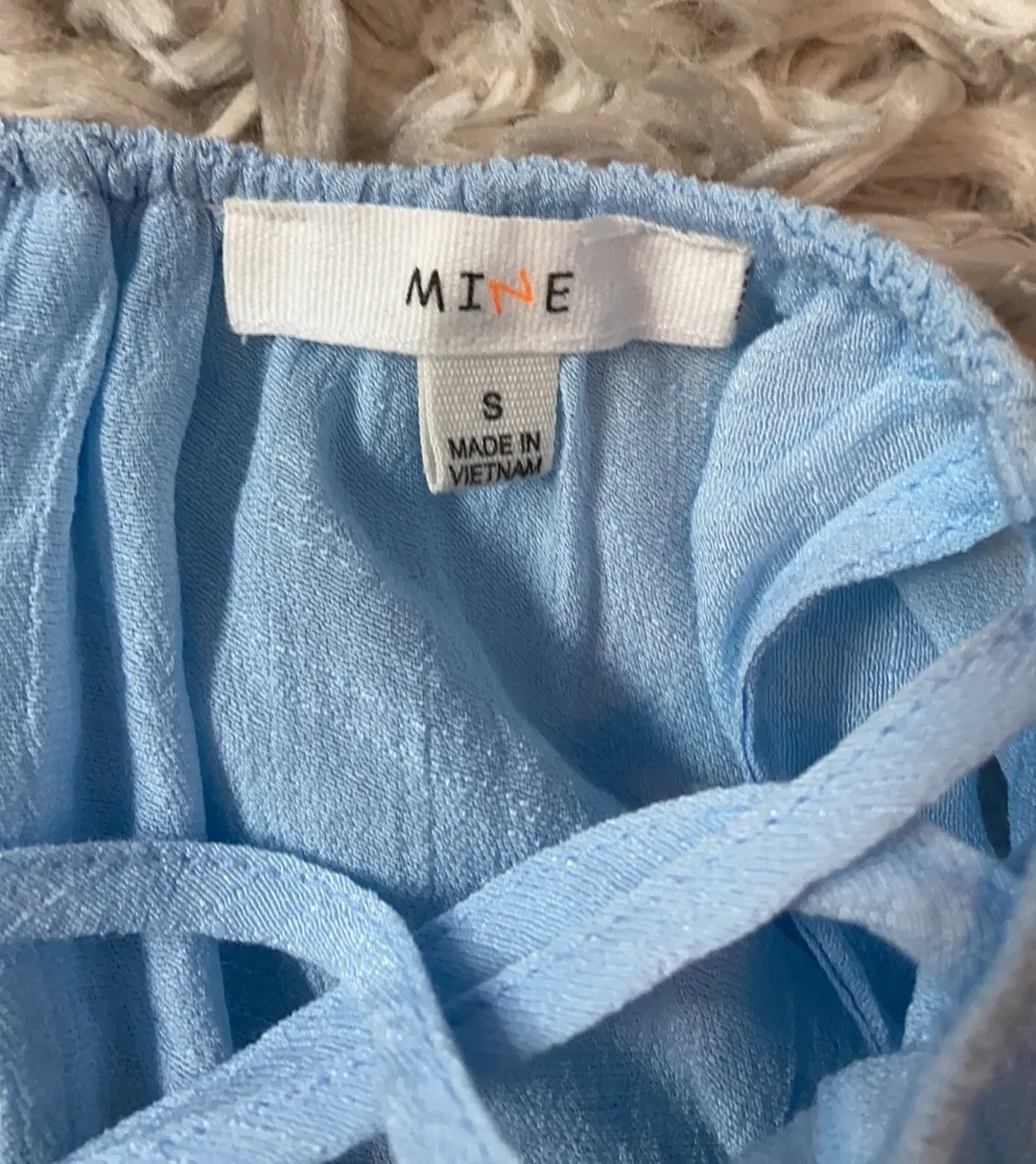 Mine Dressy Top Blue - Image 3