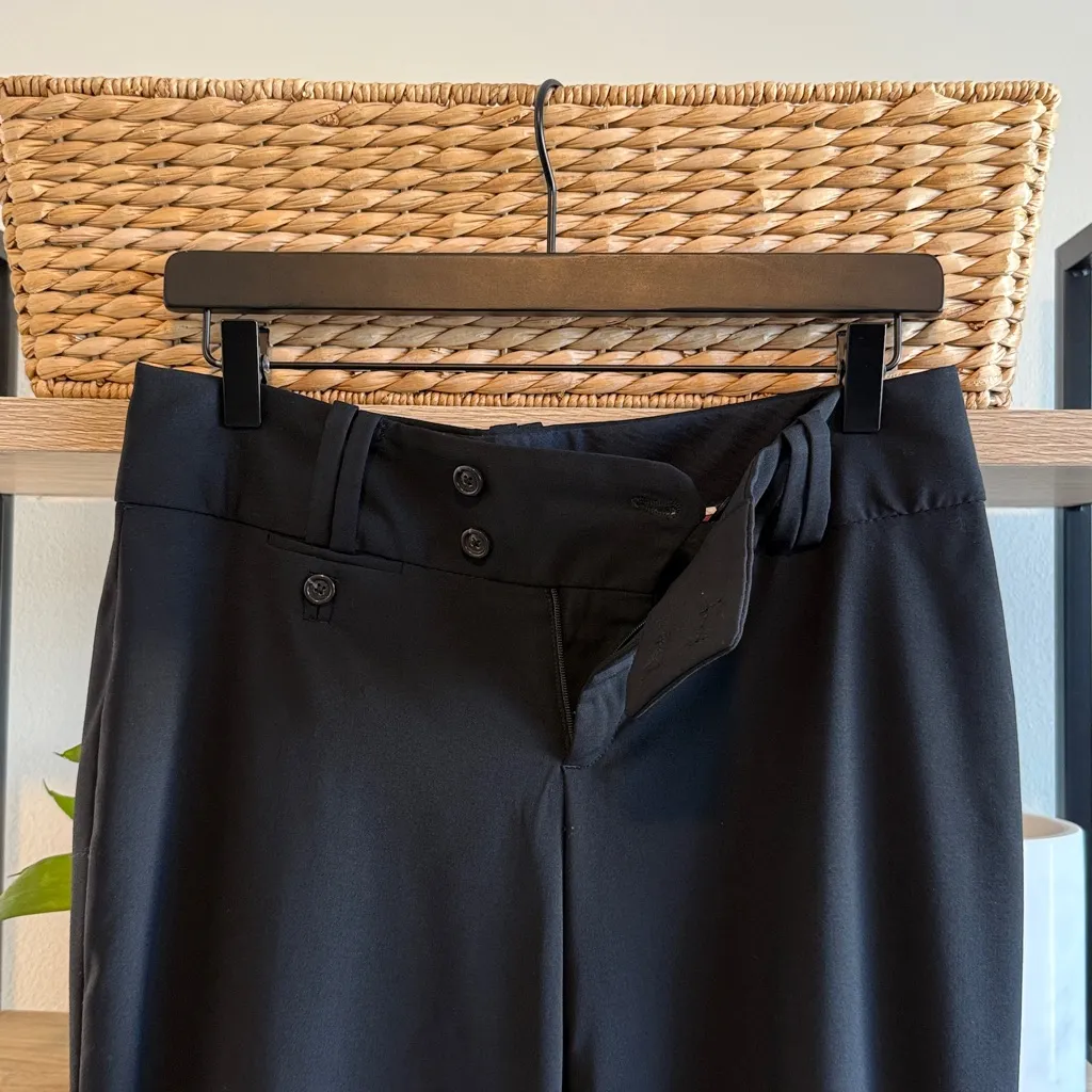 Banana Republic Jackson Fit Stretch Wool Mid-Rise Woven Career Dress Pant Trouse - Image 6