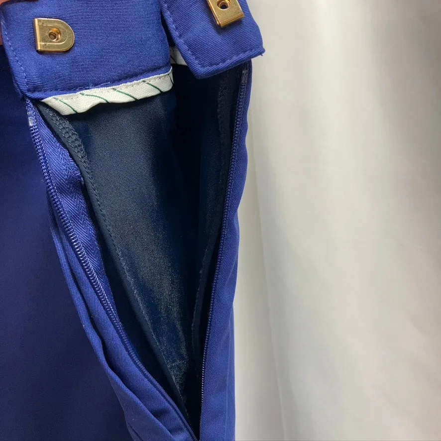 Clover‎ By Bobby Jones Womens 10 Blue Skort Golf Sport Active Zip Pockets - Image 6