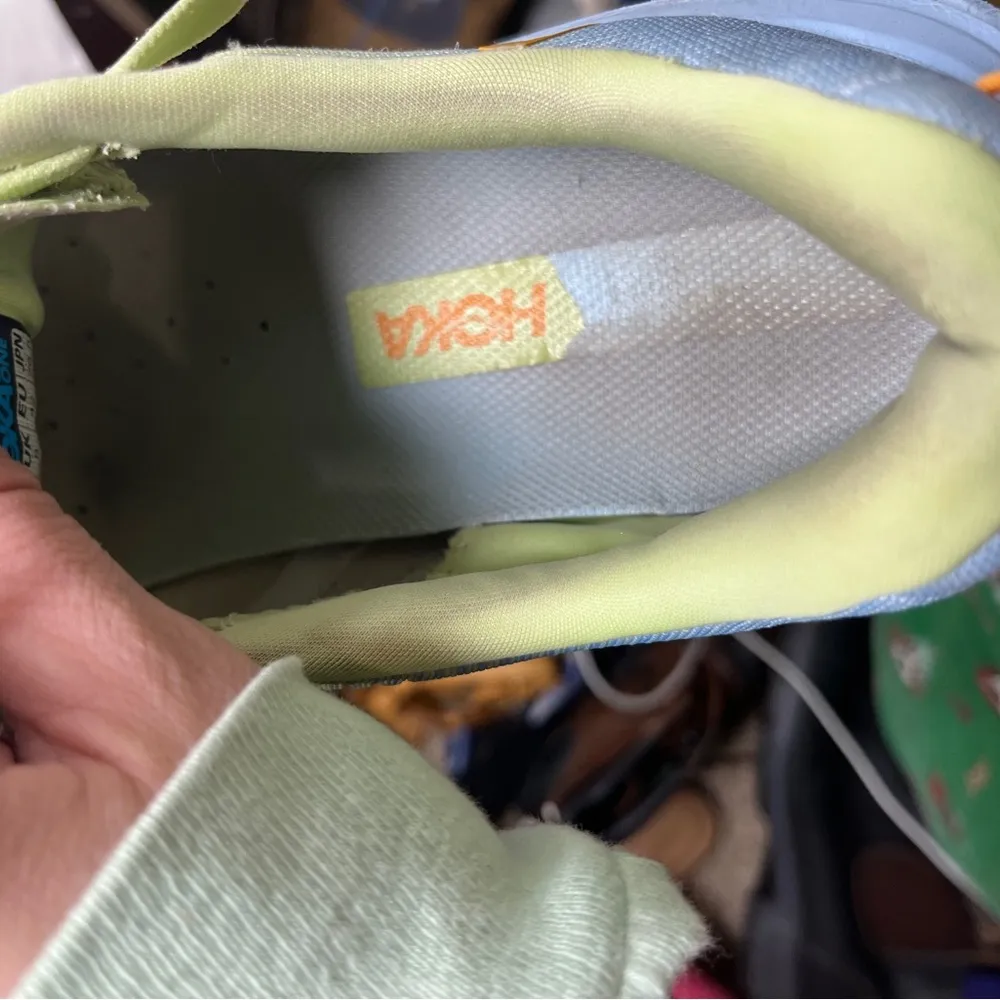 Hoka One One Rincon 3 Butterfly Summer Song Athletic Sneakers 9.5D (wide) Blue Size 9.5 - Image 9