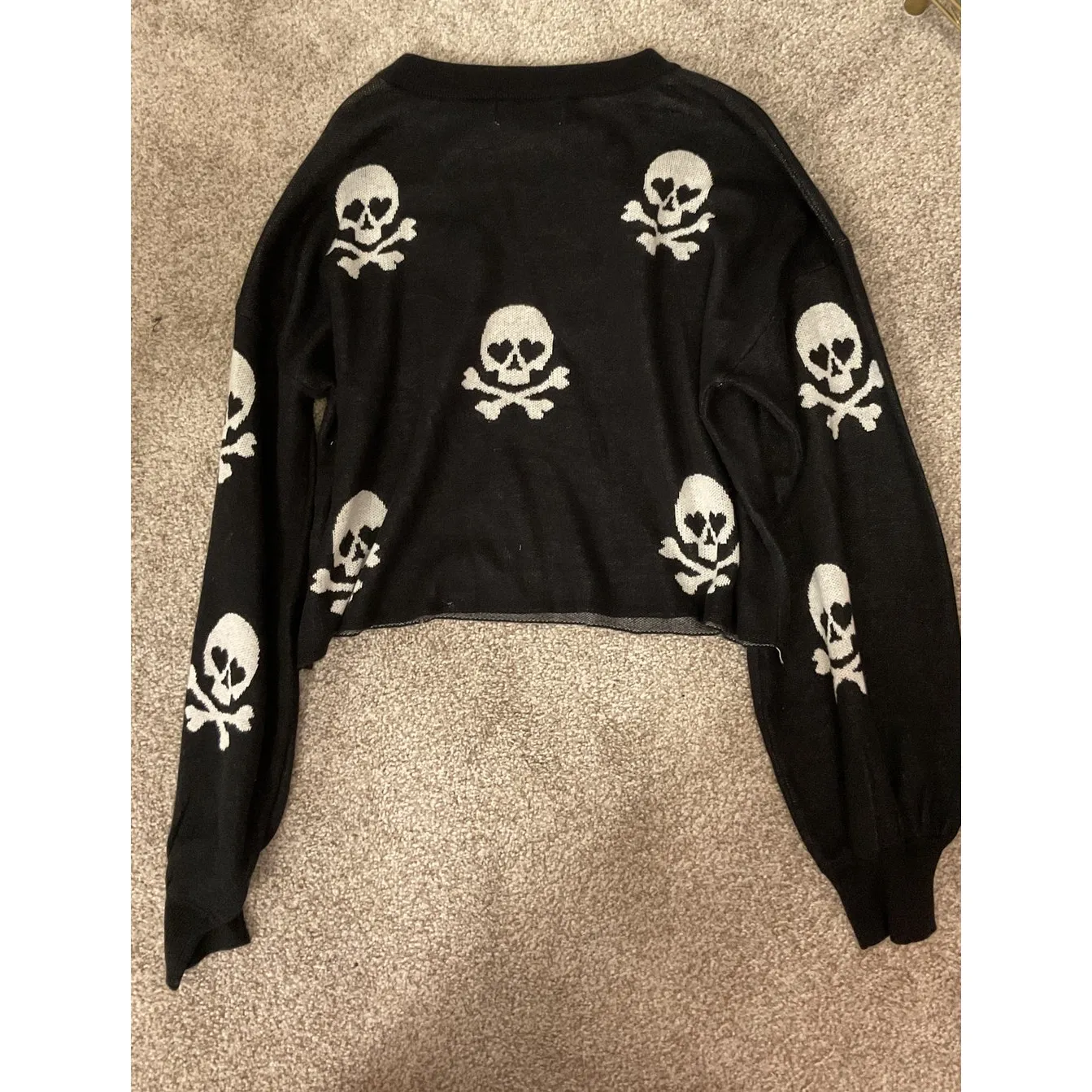 Beach Riot Ava Sweater & Balboa Shorts Set in Ghoulish Delight, M - Image 8