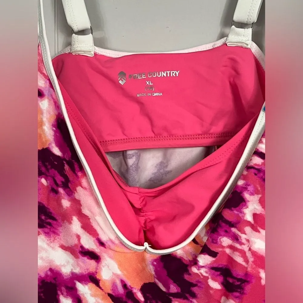 NWT Free Country Tankini Size XL/16 - Image 3