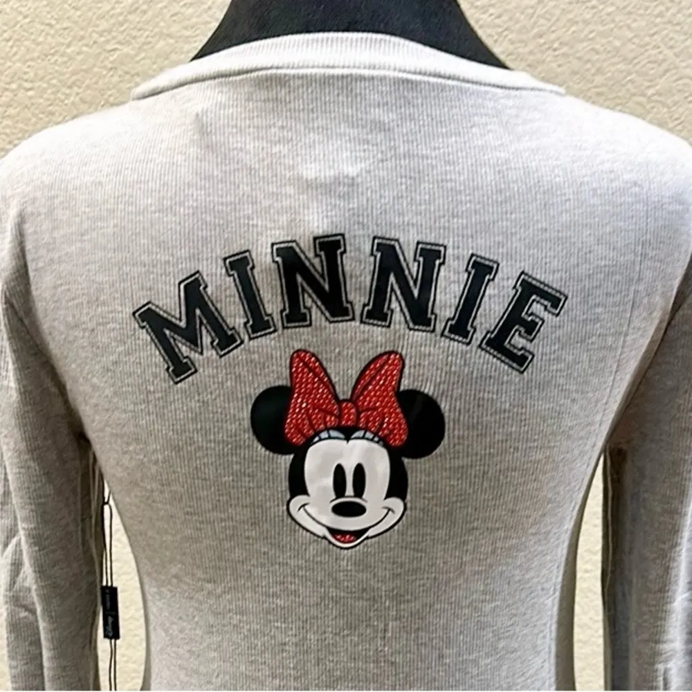 NWT Disney long sleeve Minnie Mouse one- piece pajamas - Image 7