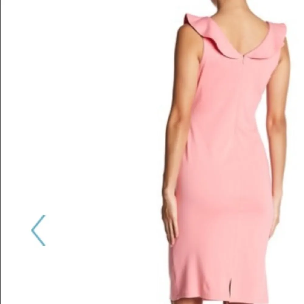 Superfoxx V-Neck Ruffle Midi Dress Size M (5) - Image 3