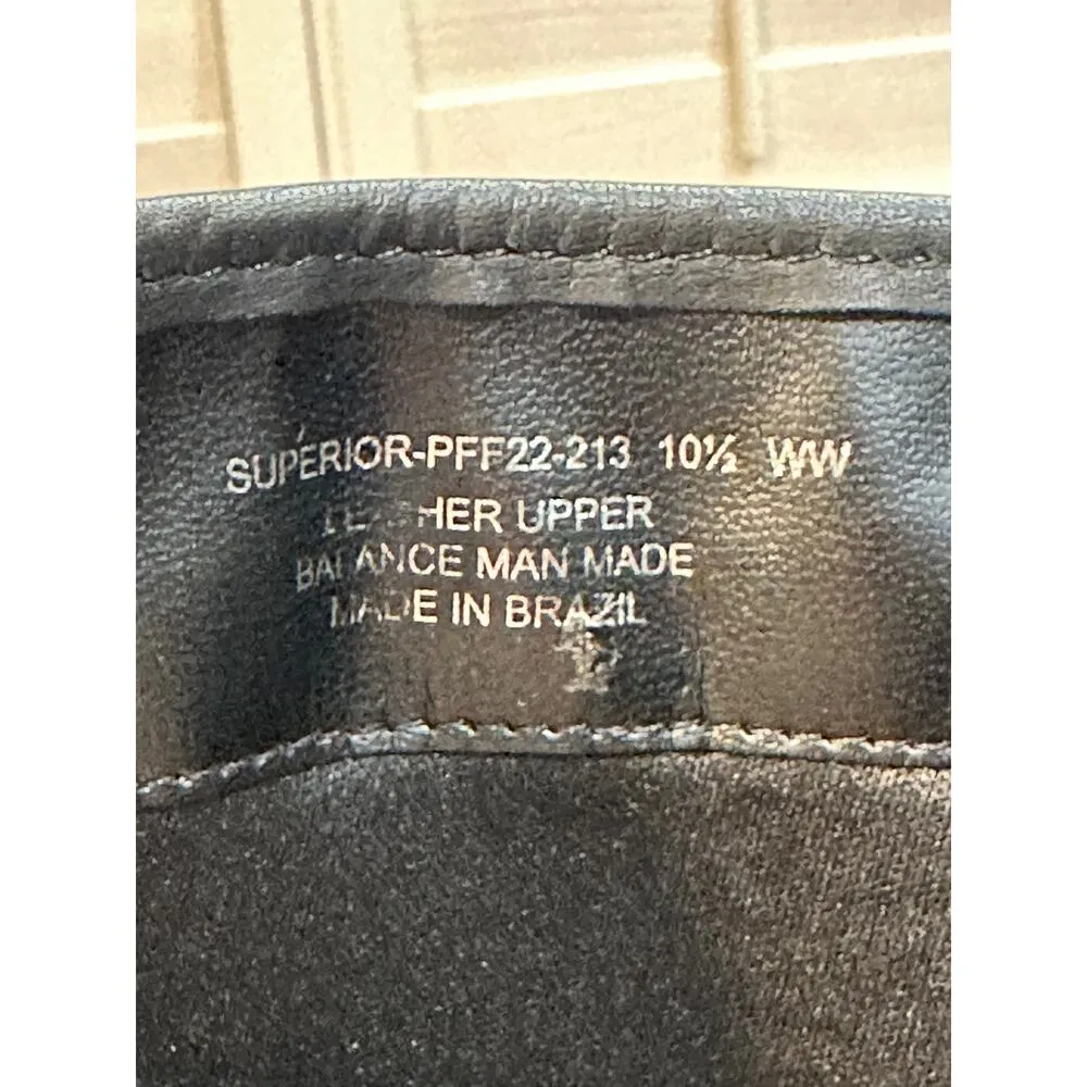 David Tate Superior Black Boots Leather Sz 10.5 WW NWOB Formal Casual Waterproof - Image 13