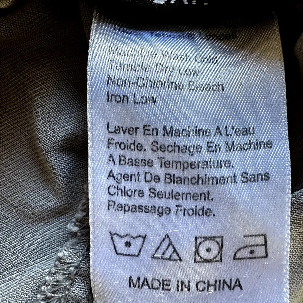 KAVU  Drawstring Shorts Pockets Stitch Logo Stretch Casual Beach Brown Medium - Image 4