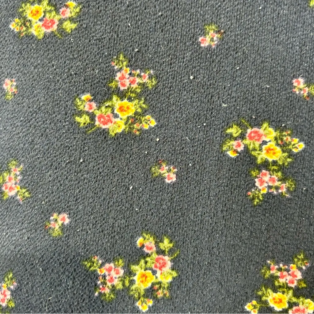 Orange Creek Women’s Long Sleeve Floral Blouse Blue Size Medium Used Cute Girly - Image 9