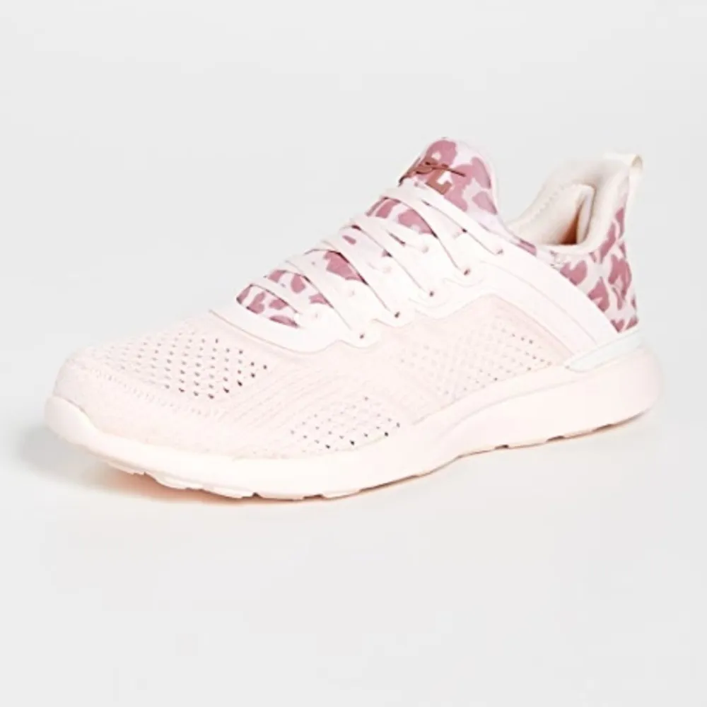 APL Techloom Tracer Sneakers in Creme/Beachwood/Leopard Size 7.5 - Image 1