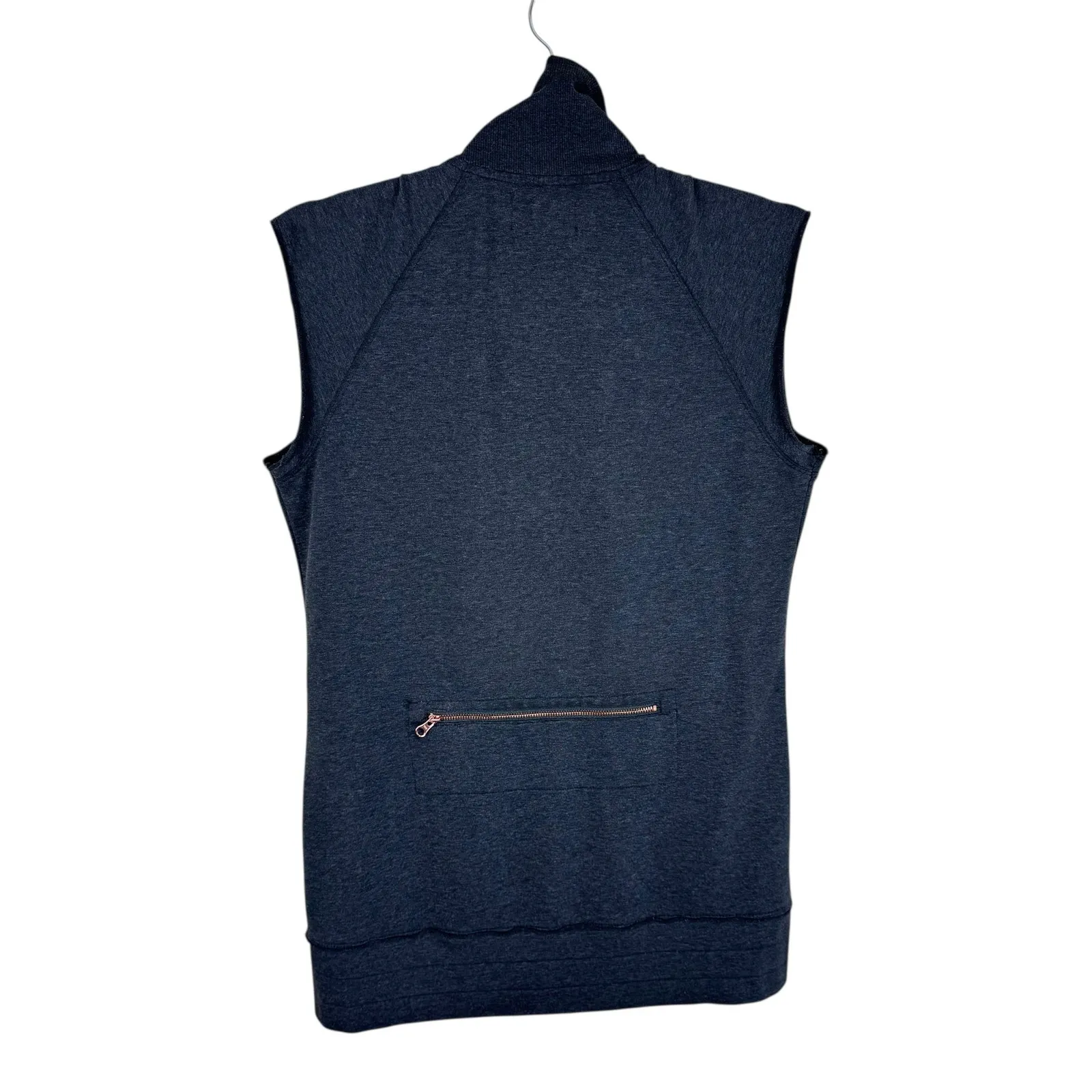 Sundays Zero Gray Zip Up Vest Small - Image 2
