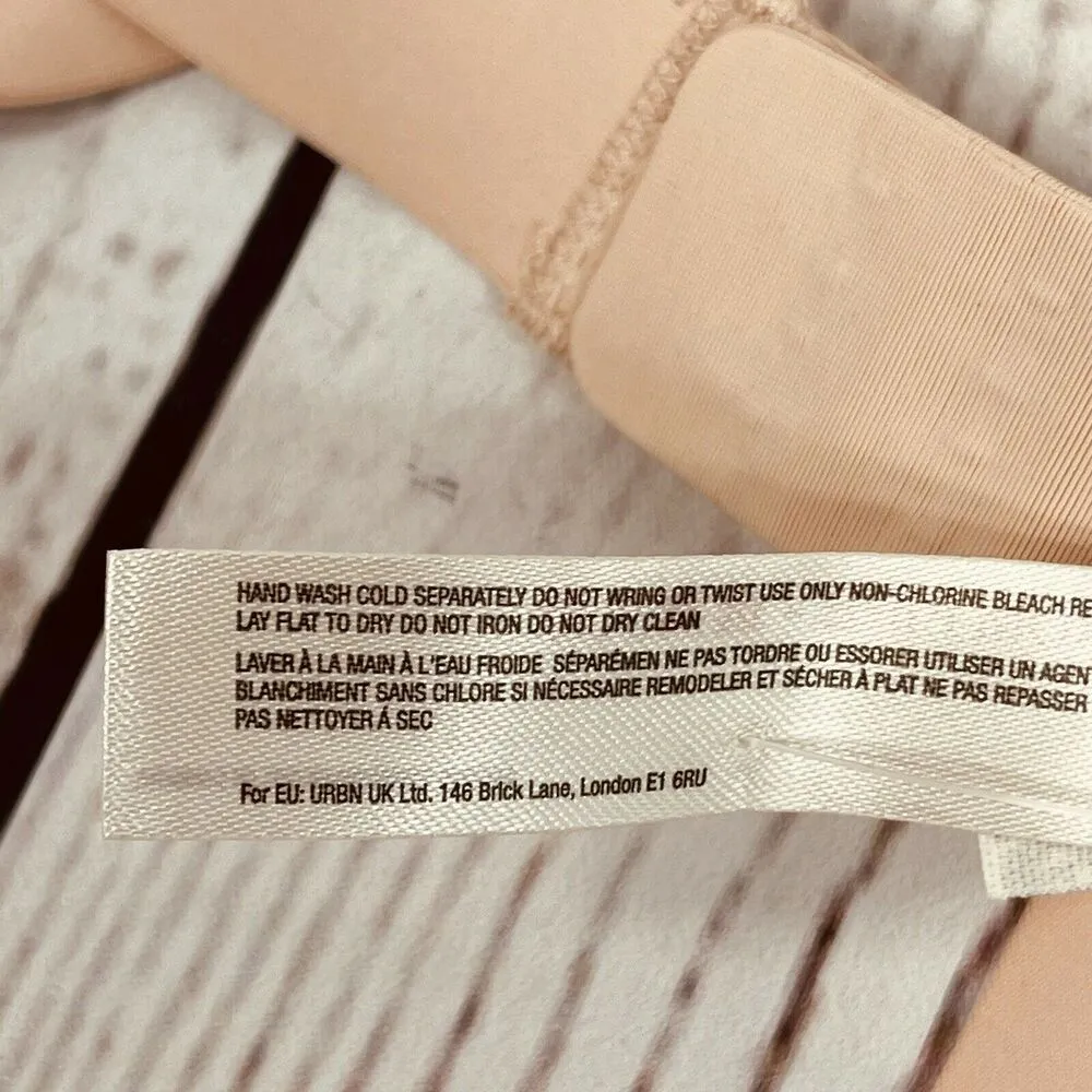 Free People Intimately Bra Oh Scuba Small Bralette Antique Shell Convertible - Image 9