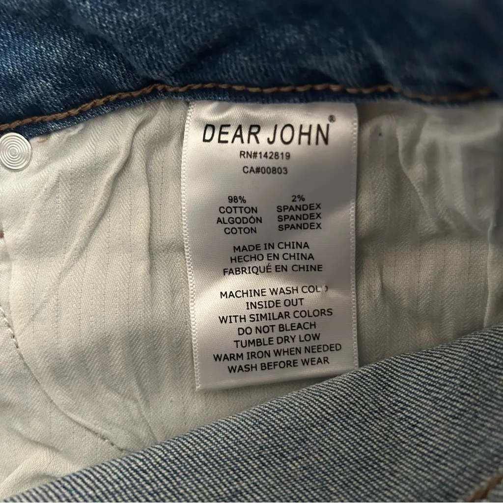 Dear John Frankie Straight Leg Jean - Image 7