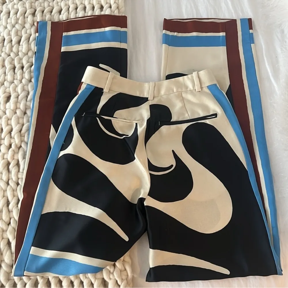 Zara printed palazzo trousers pant - Image 2