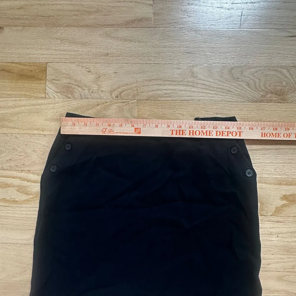 J.Jill‎ Size 10 Classic Black Mini Skirt - Image 5