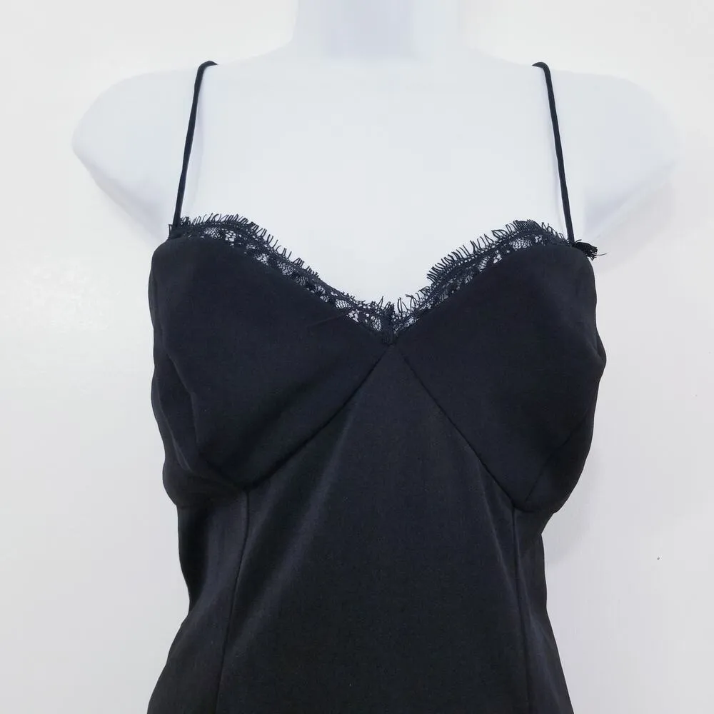 Express Lace Neckline Cocktail Dress - Image 5