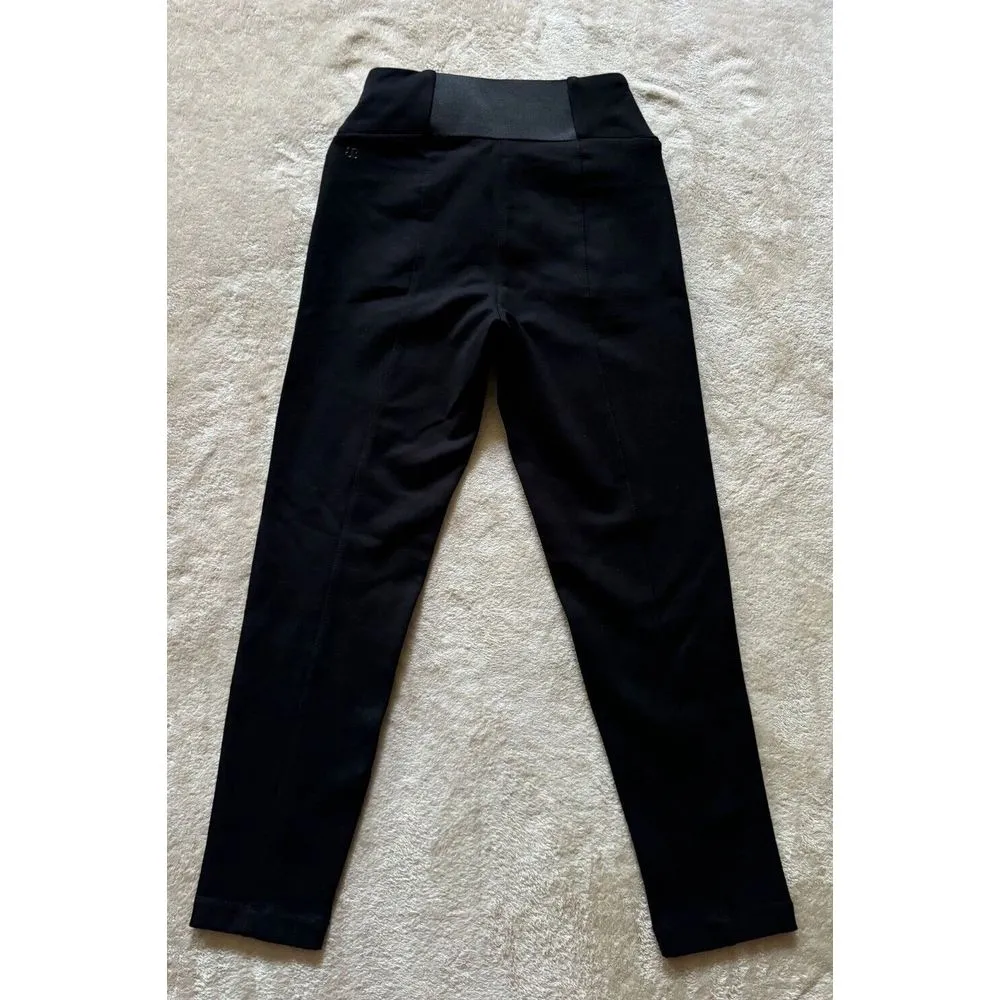 BETABRAND Womens Straight‎ Leg Black Pant Pockets Size Xsmall Petite - Image 3