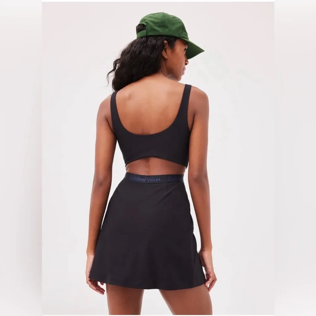 NWT Outdoor Voices Black Court Dress - Image 5