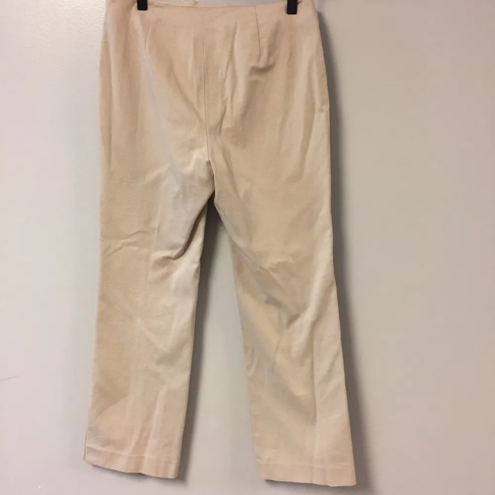 MAG by Magaschoni Cream Colored Pants Size 6 - Image 2