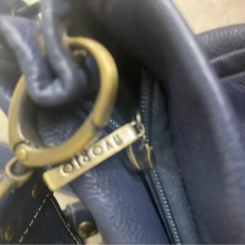 Nvorio‎ Blue Shoulder Bag Shoulder Bag Made in Italy Pre Owned see all… - Image 6