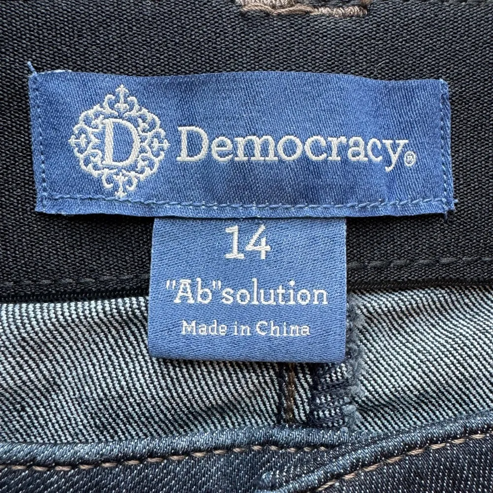 Democracy  Absolution Booty Lift Jegging Dark Indigo Jeans Size 14 - Image 10